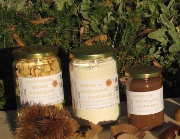 Produits à base de Châtaignes