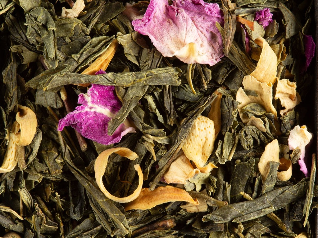 Thé vert VRAC -  NUIT A VERSAILLES 100g