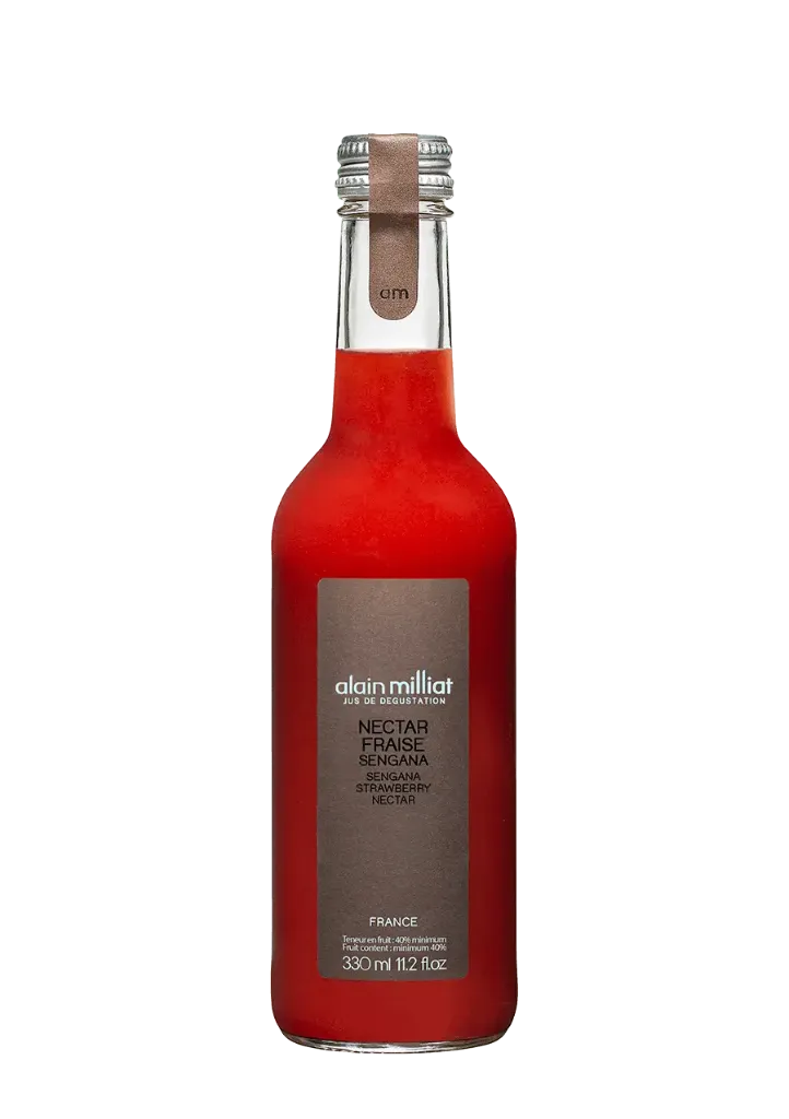 [250704_8819] Jus 33cL ALAIN MILLIAT  - Fraise sengana