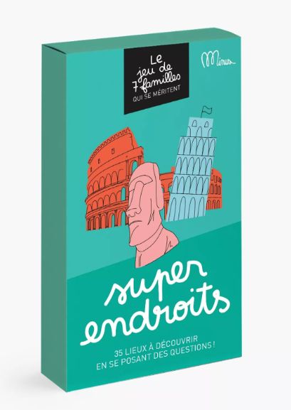 Jeu 7 familles "SUPER ENDROIT" - Minus