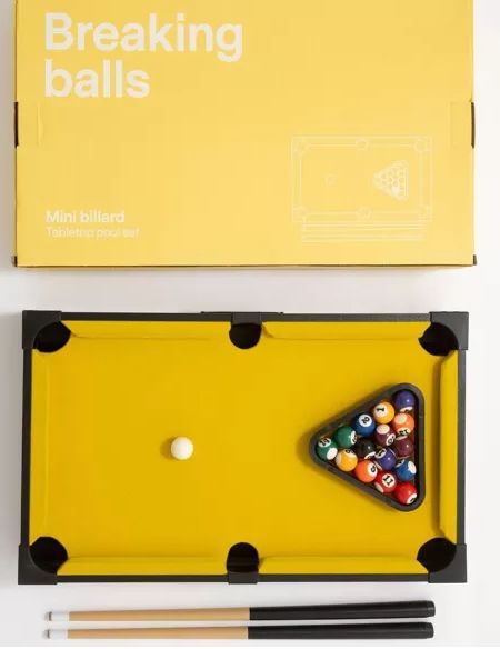 Billard de table - Jaune